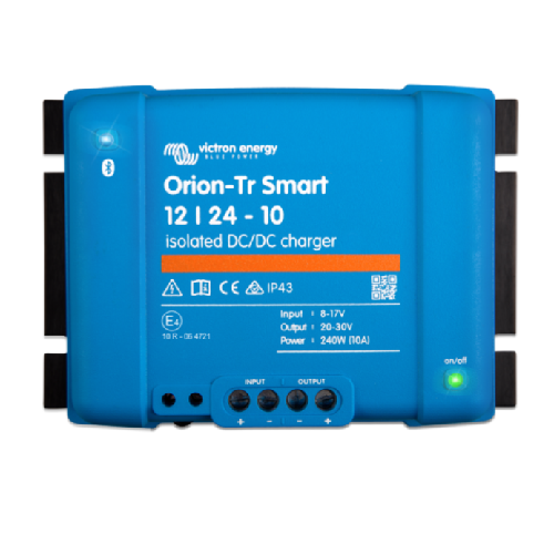 Orion-Tr Smart 12/24-10A (240W) avec isolation galvanique