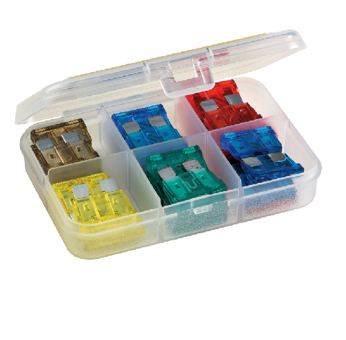 36 Fusibles (à fiche) assortis