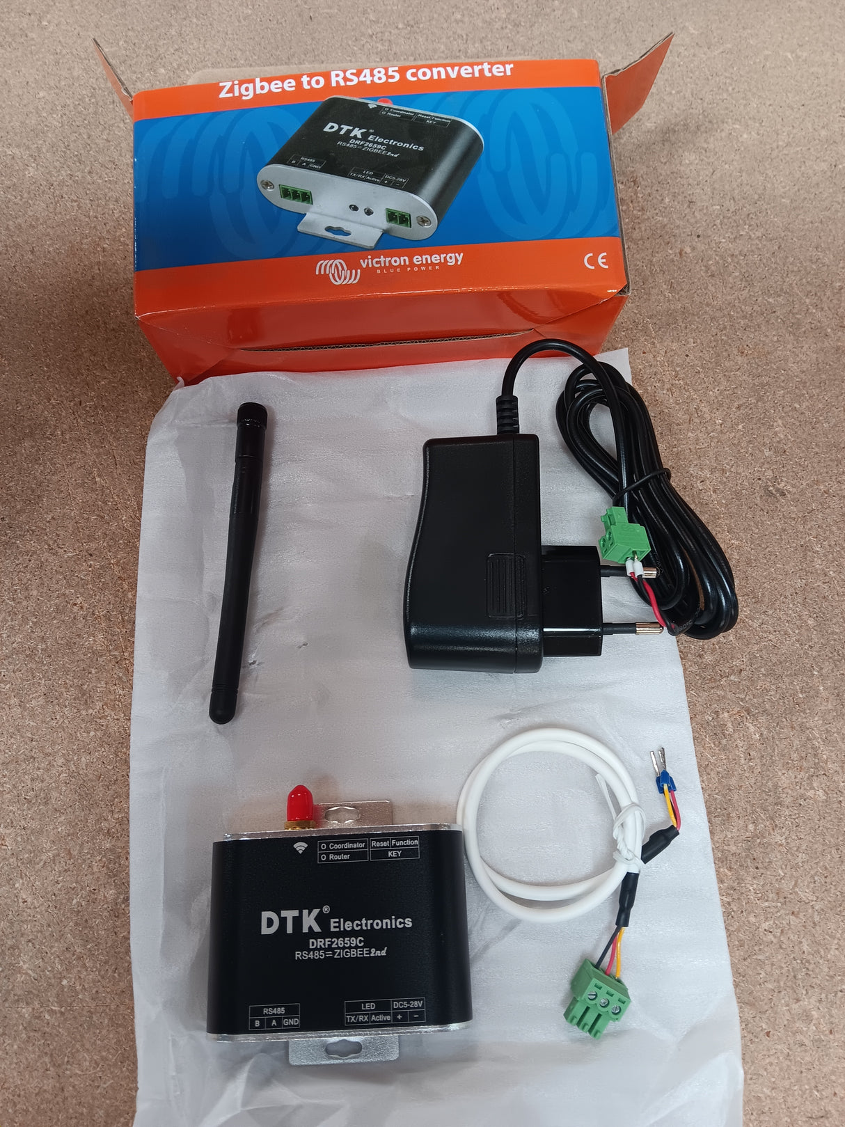 Zigbee vers convertisseur en RS485 - VICTRON