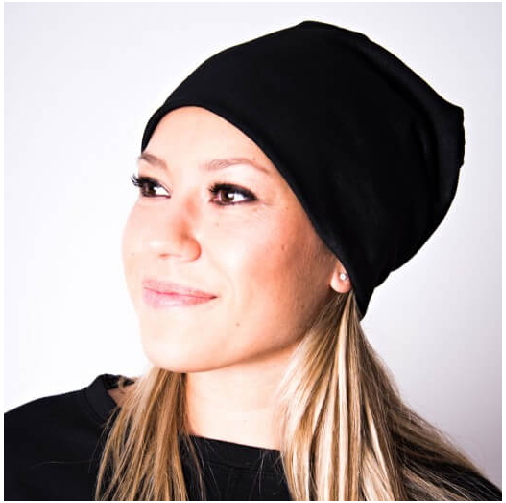 Beanie Noir anti onde