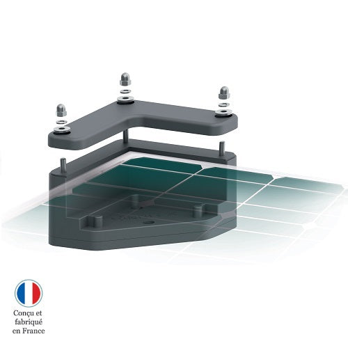 Support de fixation de panneau solaire pour camping-car UNIFIX 1.C (35 mm)