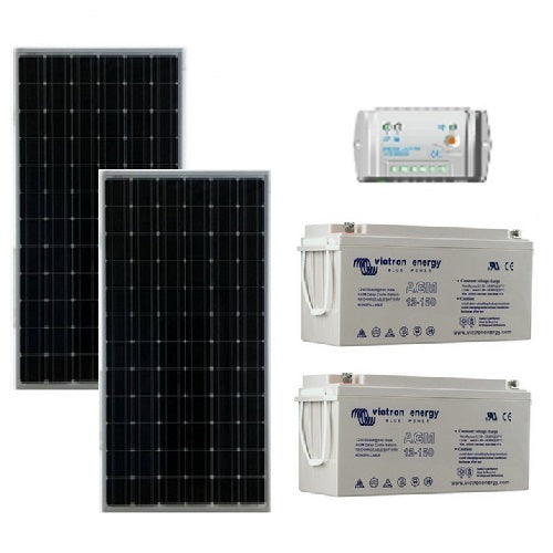 Kit Photovoltaique SITE ISOLE 390Wc - 24V