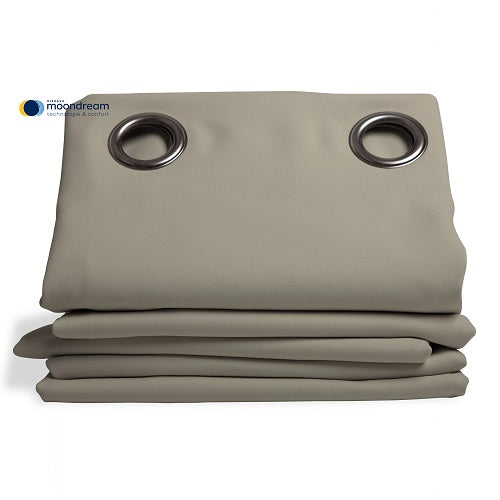 Rideau isolant thermique HIVER couleur Taupe 145X260