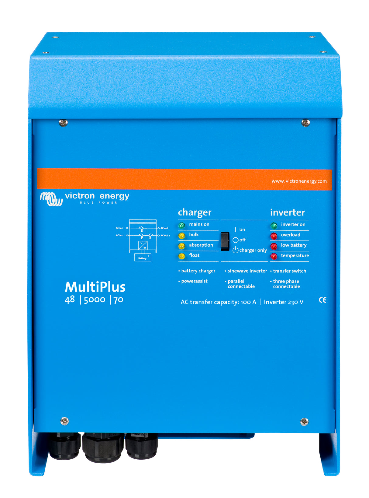 Convertisseur Chargeur 5000VA (4500 Watts) MultiPlus VICTRON