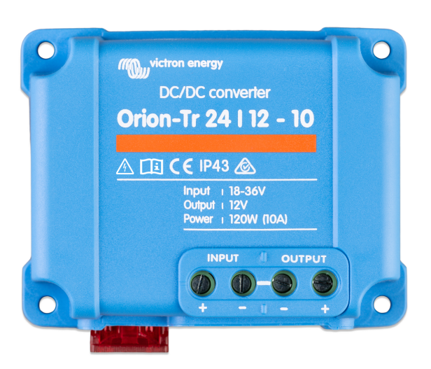 Orion-Tr 24 V /12V et 10A non isolé (120W)