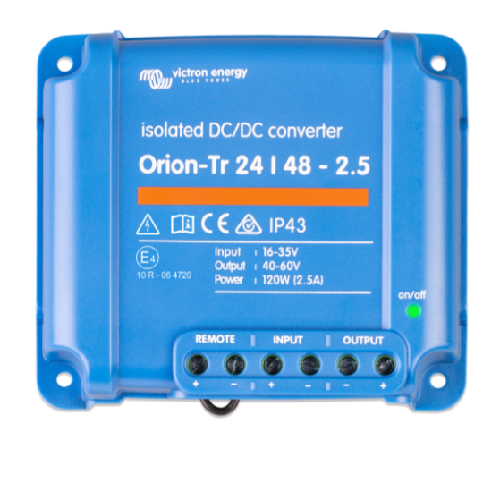 Orion-Tr 24/48-2,5A (120W) Isolated DC-DC converter