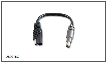 Accessoire P3 Solar liaison SAE vers prise JACK 2,1 mm