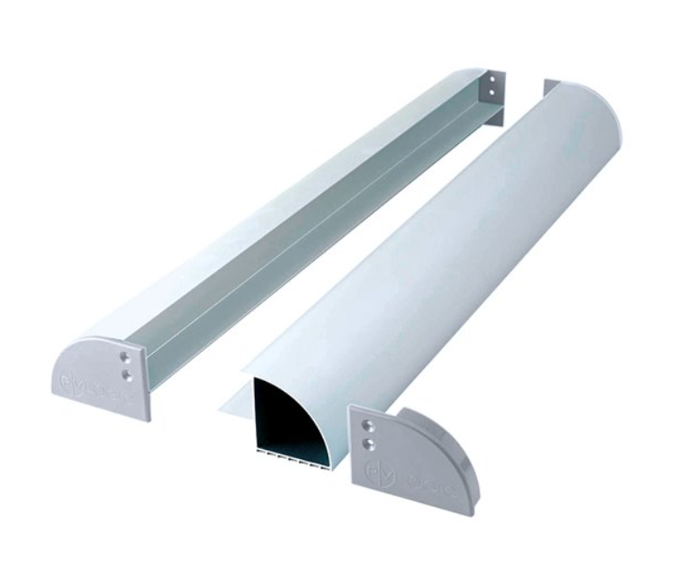 Support Alu de toit aerodynamique