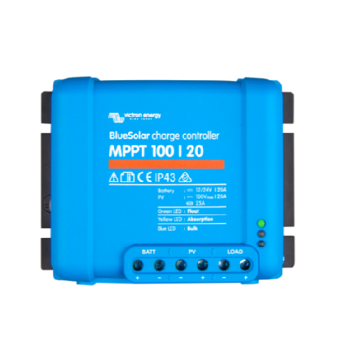 Régulateur solaire Bluesolar 100V / 20A MPPT 100/20 jusqu à 48V