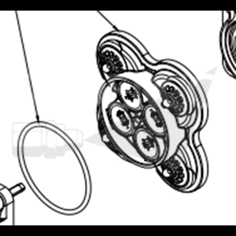 kit de valve pour pompe SHURFLO 9325