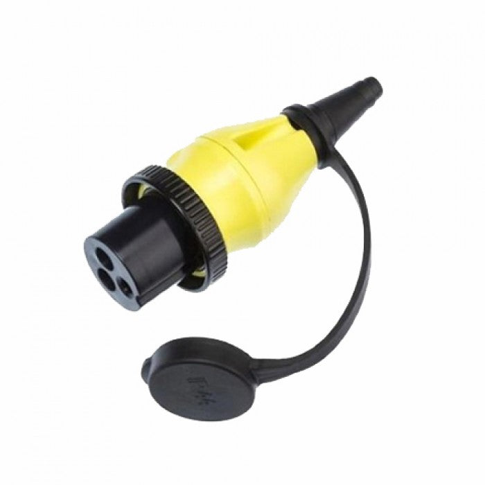 Prise 16A/250Vac (2p/3w) pour entrée d'alimentation 16A
