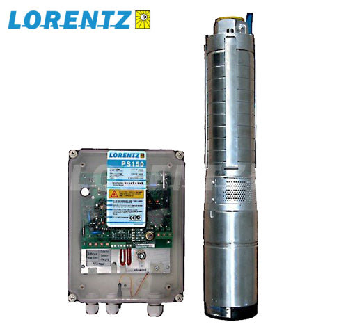 Pompe solaire immergée LORENTZ PS150 jusqu'à 22 m