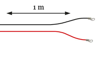 Kit de connexion batterie – câbles 6mm² – 1m