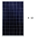 Panneaux photovoltaïques par lots