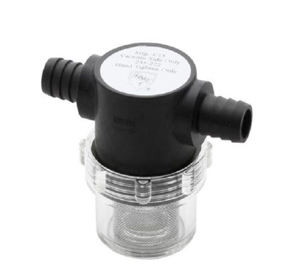 Filtre à Eau Narbonne Pour Pompe Shurflo - Démontable Sans Outils - Compatible Tuyau 10mm