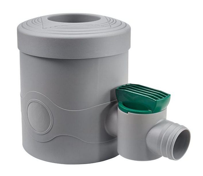 Collecteur avec robinet, Gris