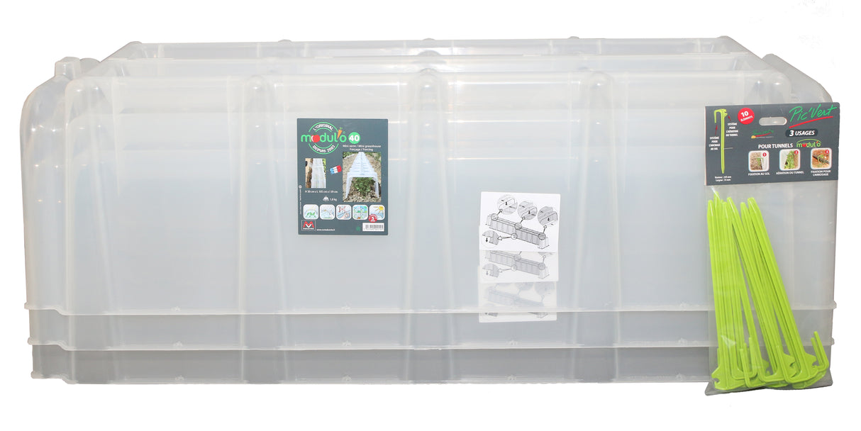 Modul'o 40 Lot de 3 rallonges pour tunnels