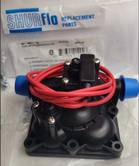 Tête de pompe et pressostat pour Aquaking