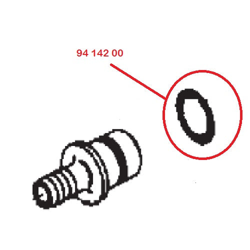 Joint rond de remplacement pour pompe Shurflo 9325 - réf 94Â 142 00