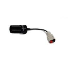 Câble Convertisseur USB-C Vers Allume-cigare 12V - 1,2 M, Tension Réglable 5V/9V/12V/15V/20V - Pour GPS, Dashcam, Lumières LED