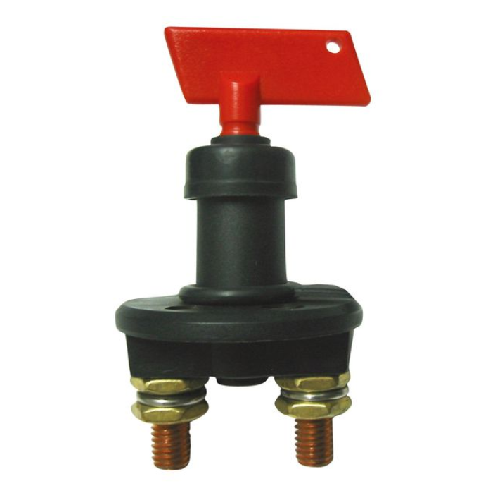 Coupe batterie unipolaire 100A 12-24V plus clé amovible