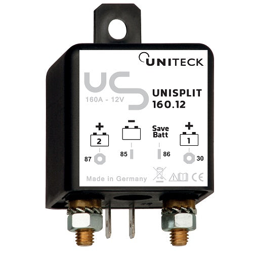 Coupleur séparateur 160A 12V UNISPLIT 160.12 Uniteck