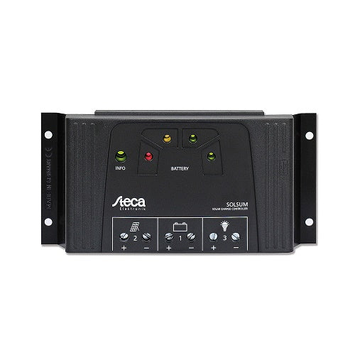 Steca Solsum Solar laadregelaar 8,8f 12V 24V PWM 8A Steca Solsum Solar laadregelaar 8,8f 12V 24V PWM 8A