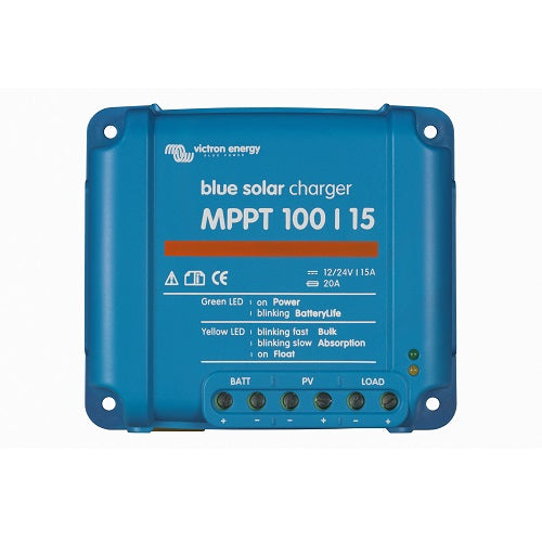 Régulateur solaire 15A 12/24V BlueSolar MPPT 100/15 VICTRON