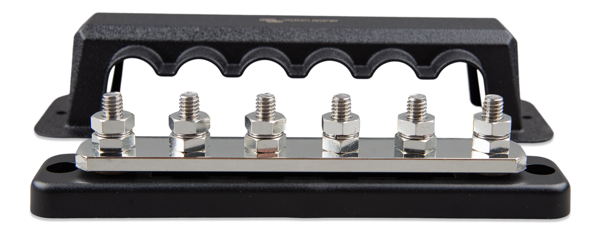 Busbar 250A 2P avec 6vis plus protection
