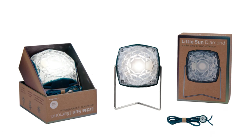 lampe solaire Diamond par O. Eliasson