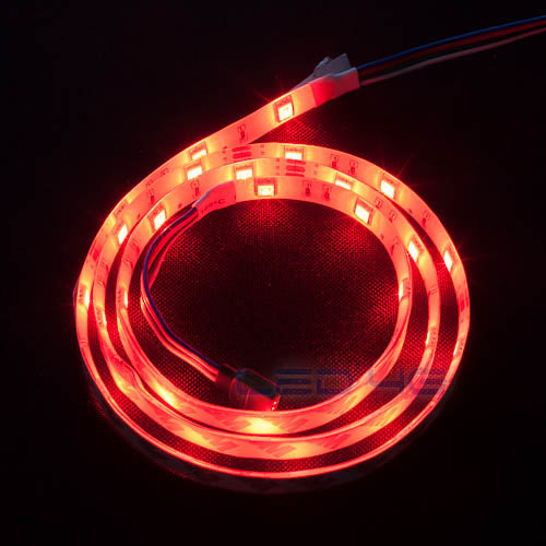 Ruban LED RGB  puissant étanche en 1M - LED 4G