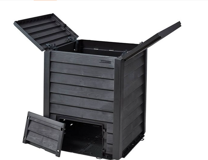 Composteur Thermo Wood 600 litres avec grille de fond